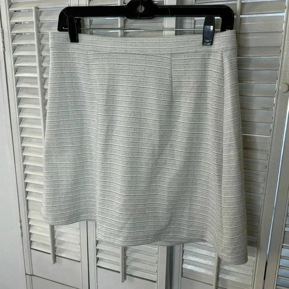 Wrap skirt white and silver - Picture 3 of 4